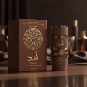 Perfume Lattafa Asad Bourbon 100ml Aroma Intenso Sofisticado Elegante